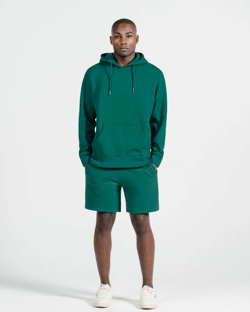 Dark Green Royalgami Sweatshorts