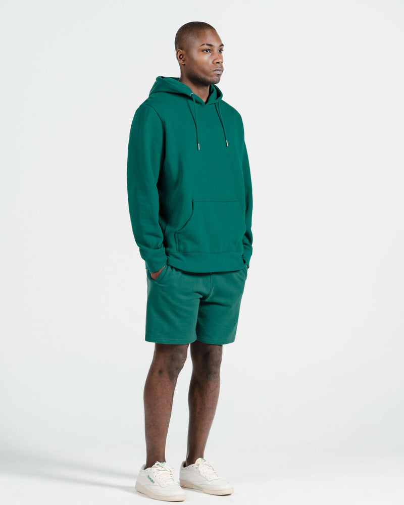 Dark Green Royalgami Sweatshorts