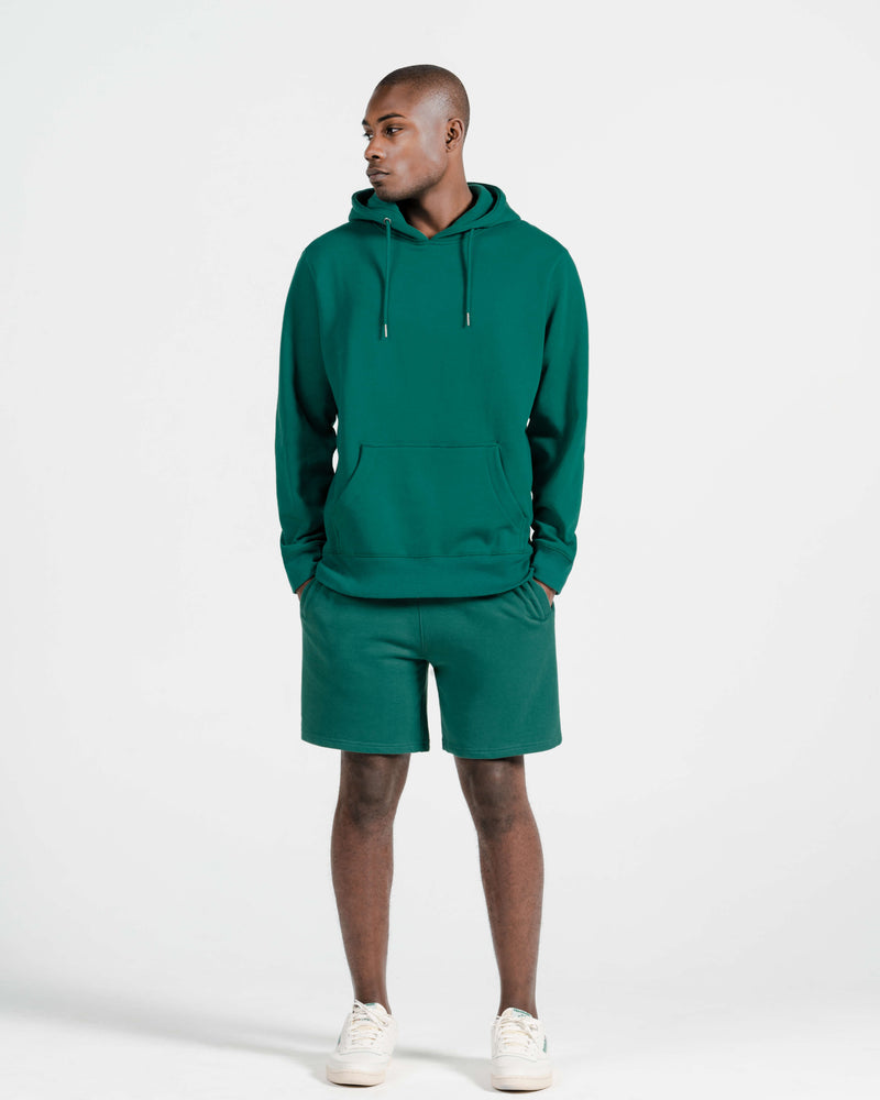 Dark Green Royalgami Sweatshorts