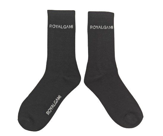 Black Royalgami Socks