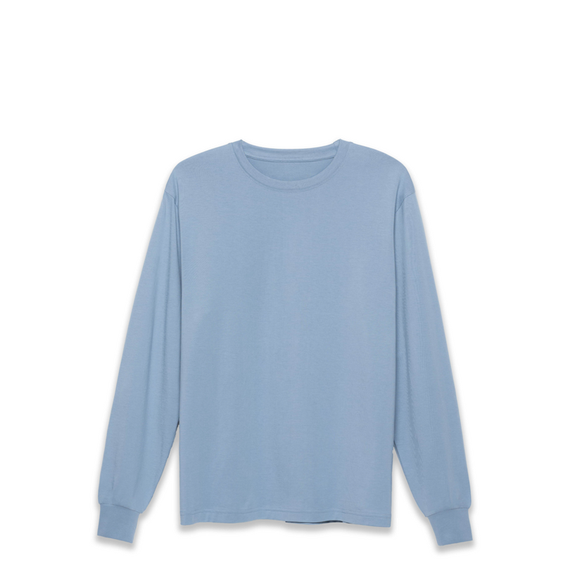 Light Blue Royalgami  Long Sleeve Tee