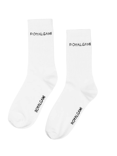 White Royalgami Socks