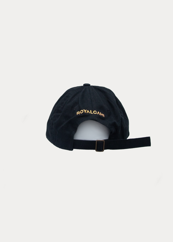 Royalgami Black & Beige Cap