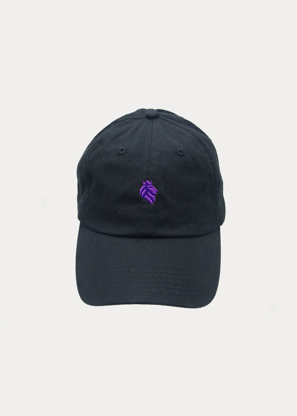 Royalgami Black & Purple Cap