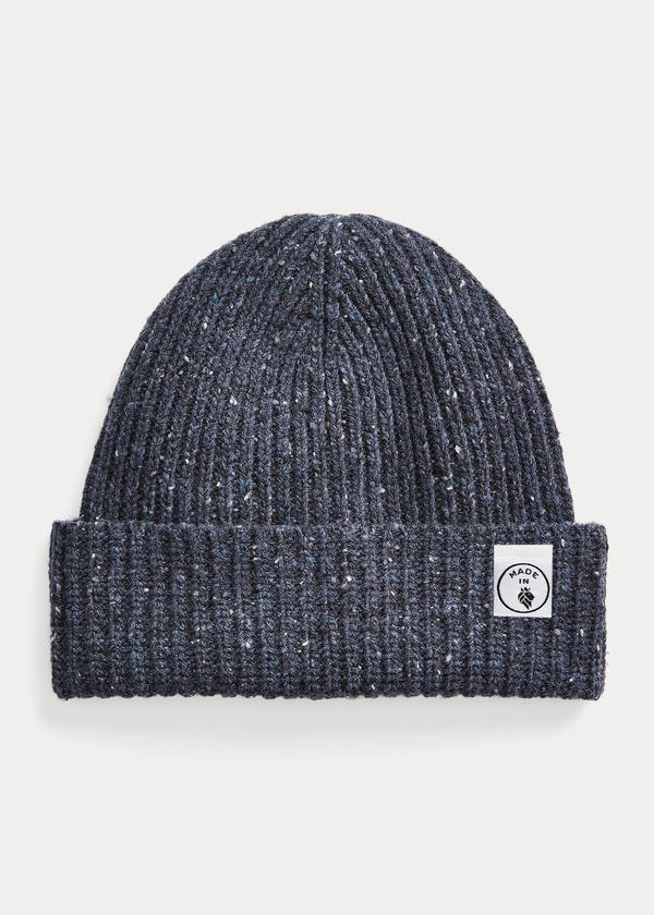Royalgami Blue Wool Blend Beanie